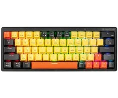 Klaviatūra Tracer GameZone Evo1 Hot SWAP 63 RGB Żółta