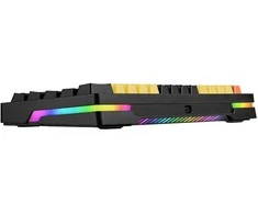 Klaviatūra Tracer GameZone Evo1 Hot SWAP 63 RGB Żółta