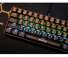 Klaviatūra žaidimams Tracer GameZone Claws 61 su laidu mechaninė su pašvietimu juoda