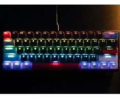 Klaviatūra žaidimams Tracer GameZone Claws 61 su laidu mechaninė su pašvietimu pilka