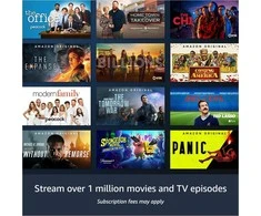 Vaizdo grotuvas „Amazon Fire TV Stick Alexa 2021“.