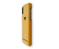Dėklas VixFox kortelės lizdo nugarėlė Iphone XR garstyčių geltona