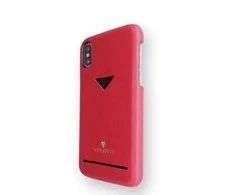 Dėklas VixFox kortelės lizdo nugarėlė, skirta iPhone XSMAX rubino raudonai