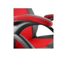 Žaidimų kėdė White Shark King's Throne Gaming Chair, Juoda-raudona