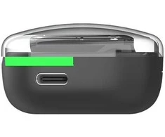 White Shark Baltas Shark HYPERBEAT juodos Bluetooth į ausį įdedamos ausinės