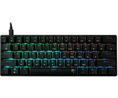 Klaviatūra White Shark Baltas Shark Shinobi-2 juodas ruda switch