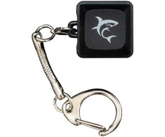 White Shark Baltas Shark KEYCHAIN Promo Juodas Mechanical Switches