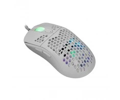 Itin lengva žaidimų pelė White Shark Galahad White, 72g