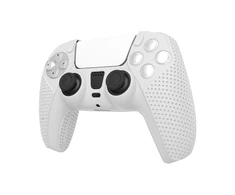 White Shark Body Lock, Silikoninis dėklas PS5 valdikliui, Baltas