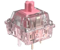 White shark Baltas Shark Baltas Shark Venom Rose Mechaninė Switches 65 pcs.