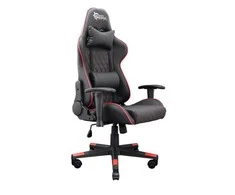 Žaidimų kėdė White Shark Racer-Two Gaming Chair, Juoda