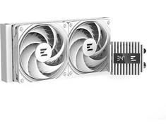 Zalman ALPHA2 A24 Baltas kompiuterio aušinimo sistema procesoriui „viskas viename“ skysčio aušintuvas, 12 cm, baltas