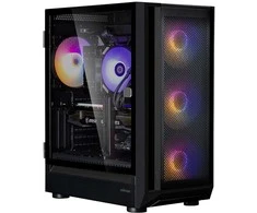 Zalman i6 juodas, RGB ventiliatorius x4 T/G