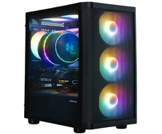 Zalman M4 SE, mATX Mini Tower PC Case, 6 x 120mm FRGB Fans, Juodas