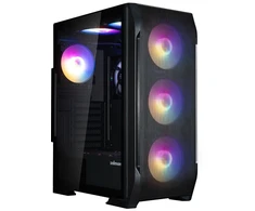 Zalman N7 PLUS V2, ATX Mid Tower PC Case, 6 x 120mm RGB Fans, 1 x 120mm Fan, Juodas