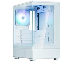 Zalman P10 microatx mini tower korpusas, baltas