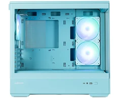 Zalman P30 V2, mATX Mini Tower PC Case, 3 x 120mm ARGB Fans, Mint