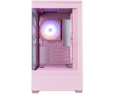 Zalman P30 V2, mATX Mini Tower PC Case, 3 x 120mm ARGB Fans, Rožinė