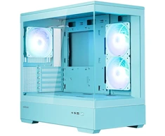 Zalman P30 V2, mATX Mini Tower PC Case, 3 x 120mm ARGB Fans, Mint
