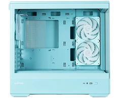 Zalman P30 V2, mATX Mini Tower PC Case, 3 x 120mm ARGB Fans, Mint
