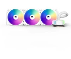 Vandens aušinimas Zalman Zalman Reserator5 Z36 ARGB Procesorius Viskas viename skysčio aušintuvas 12 cm Baltas