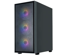Zalman S6, ATX Mid Tower PC Case, 3 x 140mm FRGB Fans, 1 x 120mm FRGB Fans, Juodas