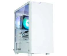 „Zalman T4 Plus Baltas Mini Tower“ korpusas, 120 mm ARGB ventiliatorius x1