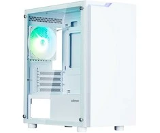 „Zalman T4 Plus Baltas Mini Tower“ korpusas, 120 mm ARGB ventiliatorius x1