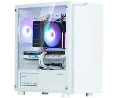 Zalman T4 Plus baltas mini tower tipo korpusas, 120 mm ARGB ventiliatorius x1