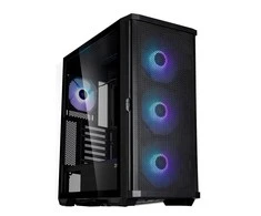 Zalman Z10 plus atx mid tower korpusas 140mm argb x4 ventiliatorius