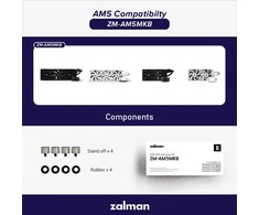 Zalman ZM-AM5MKB AMD tvirtinimo komplektas