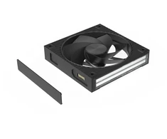 Zalman ZM-DF120R, 120mm Daisy Chain Fan, Reverse, 2300RPM, Juodas