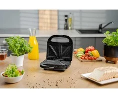 Sumuštinių keptuvas Zelmer ZSM7710 Sandwich maker Juodas, Sidabrinis