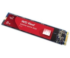 2.5 colio SSD - Western Digital Raudona SA500 2TB Vidinė Kietojo Kūno Atmintis NAS Sistemoms - Juoda