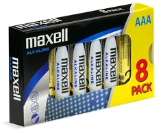 AAA Baterijos - Maxell LR03 8 Vnt.