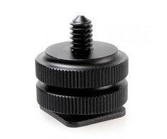 Adapteris - Caruba Hotshoe Adapteris 1/4" Screw Cold Shoe Mount 600g