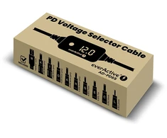 Adapteriai - „everActive AD-PD65“ universalus įtampos adapteris 5–20 V nuolatinė srovė, USB-C PD, 10 kištukų
