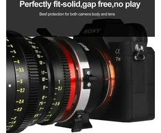 Adapteris - Meike MK PLTE PL Mount to Sony E Mount objektyvo adapteris metalinis