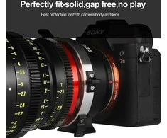 Adapteris - Meike MK PLTE PL Mount to Sony E Mount objektyvo adapteris metalinis
