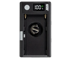 Adapteris - Newell DC-USB Universalus adapteris NP-F baterijoms, LCD ekranui