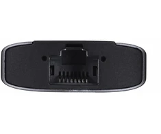 Adapteris - Unitek H1112F USB-C Hub 5Gbps HDMI RJ-45 PD 100W Pilkas