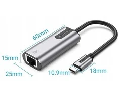 Vention USB-C Gigabit Ethernet Adapteris