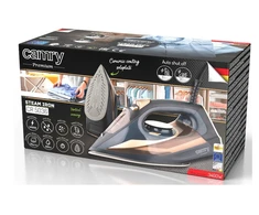 Camry | Garų lygintuvas | CR 5036 | Garų lygintuvas | 3400 W | Vanduo tank capacity 360 ml | Continuous steam 50 g/min | Juodas/Gold