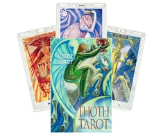 AGM Aleister Crowley Thoth Tarot Standard French Edition Kortos