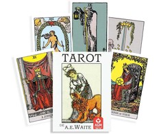 AGM Taro Kortų Rinkinys - DE A.E. Waite 78 Kortos 57x89mm su Instrukcijų Knygele