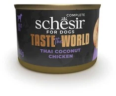 Agras Pet Foods Drėgnas Šunų Maistas - Schesir Vištiena Tailando Kokosas 150g