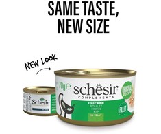 Agras Pet Foods Kačių Maistas - SCHESIR Vištiena želė padaže 70g Be Grūdų Be Gliuteno