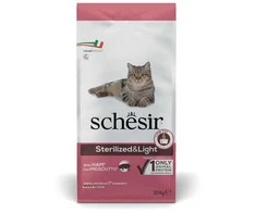 Agras Pet Foods Sausas kačių maistas - Schesir su šonine sterilizuotiems katėms 10kg