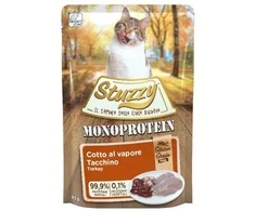 Agras Pet Foods Kačių Maistas - STUZZY Monoproteinas Kalakutiena Šlapias 85g 10.2% Baltymų