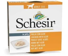 Agras Pet Foods Drėgnas Šunų Maistas - Schesir Želė Vištiena Su Alaviju 150 g